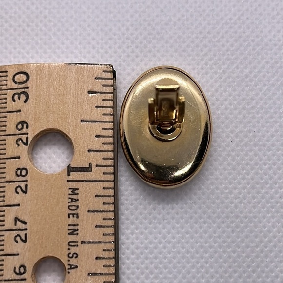 Mens Cufflinks Stagecoach US Mail Carrier Gold Tone Black Horse and Carriage - Picture 10 of 14
